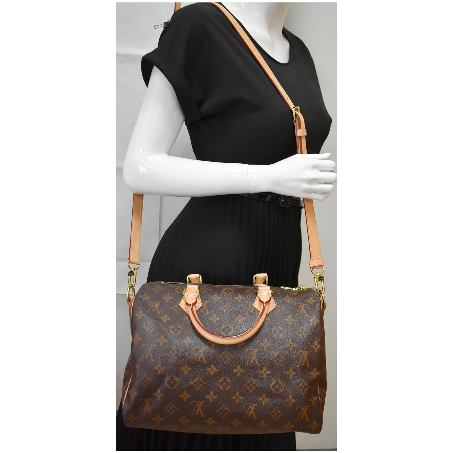 Louis Vuitton Speedy 30 Bandouliere Monogram Shoulder Bag