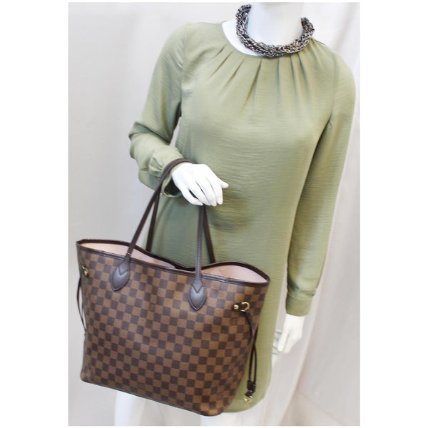 Louis Vuitton Neverfull MM - Lv Damier Tote Shoulder Bag - shop