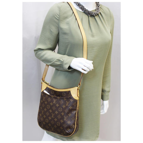 LOUIS VUITTON Odeon PM Monogram Canvas Shoulder Crossbody Bag-US
