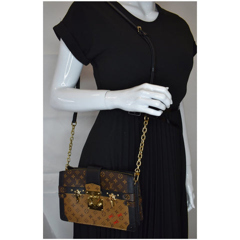 Louis Vuitton Petit Soft Malle Reserve Monogram Shoulder Bag