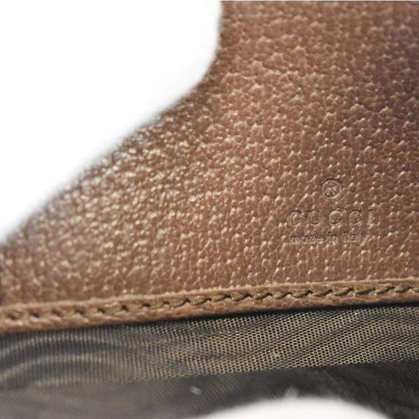 GUCCI Ophidia GG Continental Supreme Canvas Wallet Beige 523153