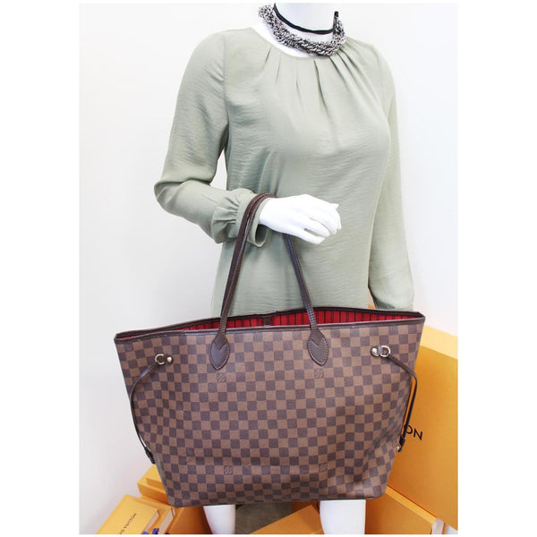 Louis Vuitton Neverfull GM Monogram Canvas Bag Brown for women