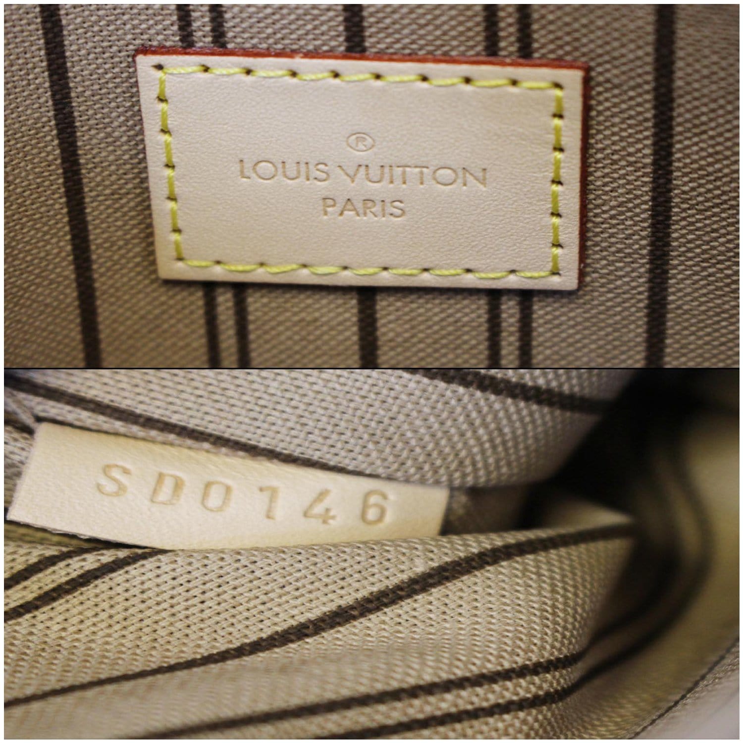 Louis Vuitton Small Damier Ebene Neverfull Pochette PM Wristlet Pouch –  Bagriculture