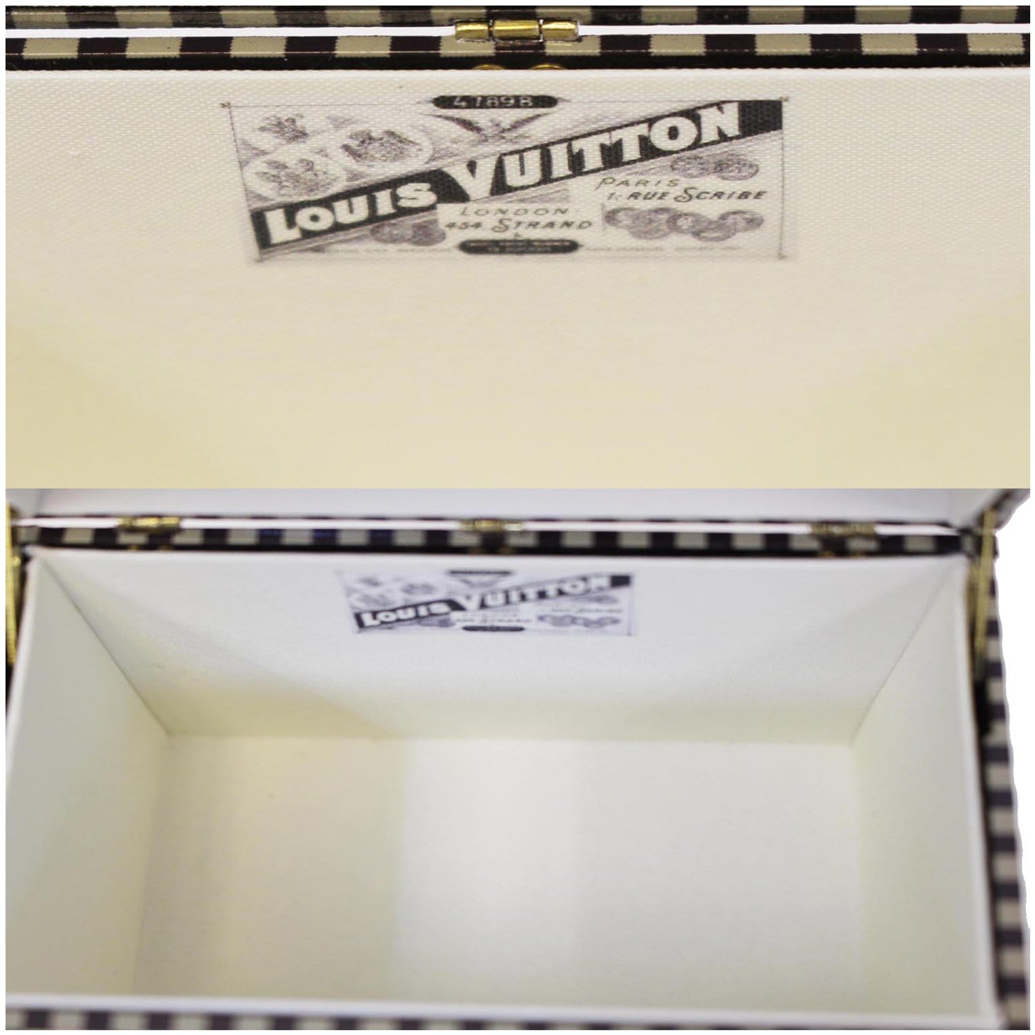 LOUIS VUITTON Mini Malle Chapeaux Damier Jewelry Box - 10% OFF