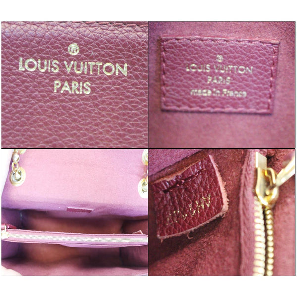Louis Vuitton Victoire Monogram Canvas Bag Interior