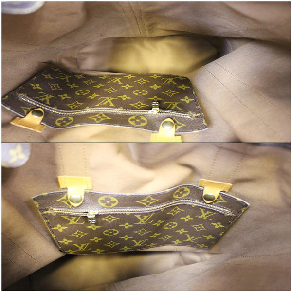 LOUIS VUITTON Randonnee GM Monogram Canvas Backpack Bag Brown-US