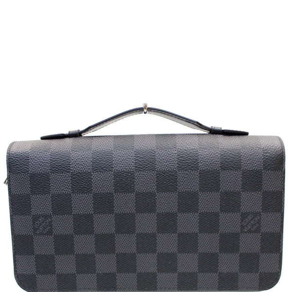 Louis Vuitton Zippy XL  Damier Graphite Wallet Black