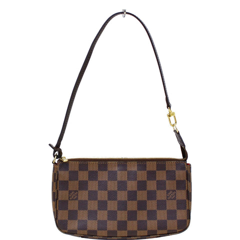 LOUIS VUITTON Pochette Accessoires Damier Ebene Pouch