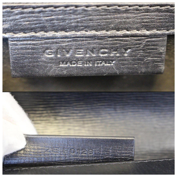 GIVENCHY Mini Pandora Box Calfskin Leather Chain Crossbody Bag Black-US