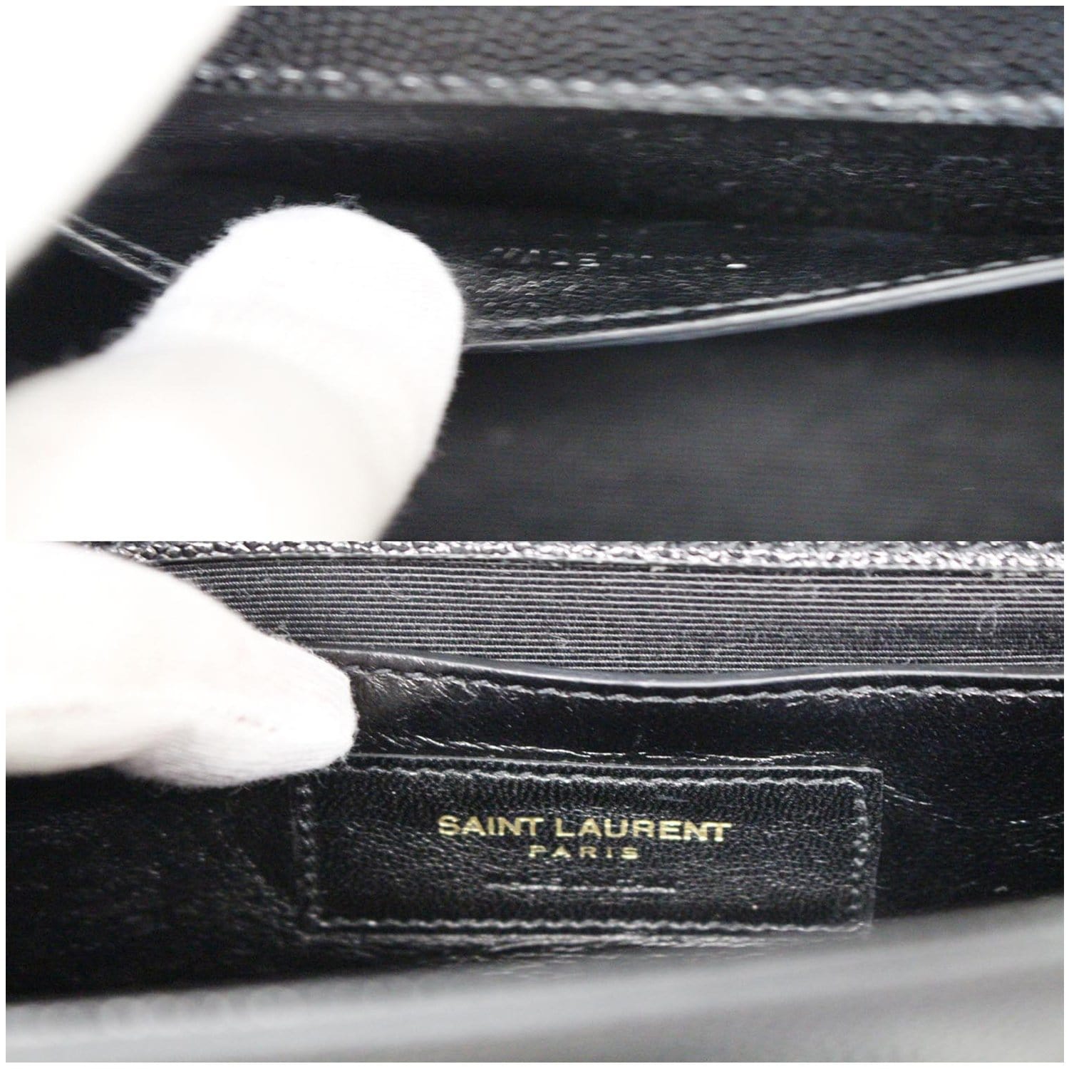 Saint Laurent Kate Monogramme Crossbody Bag Small Black, Crossbody Bag