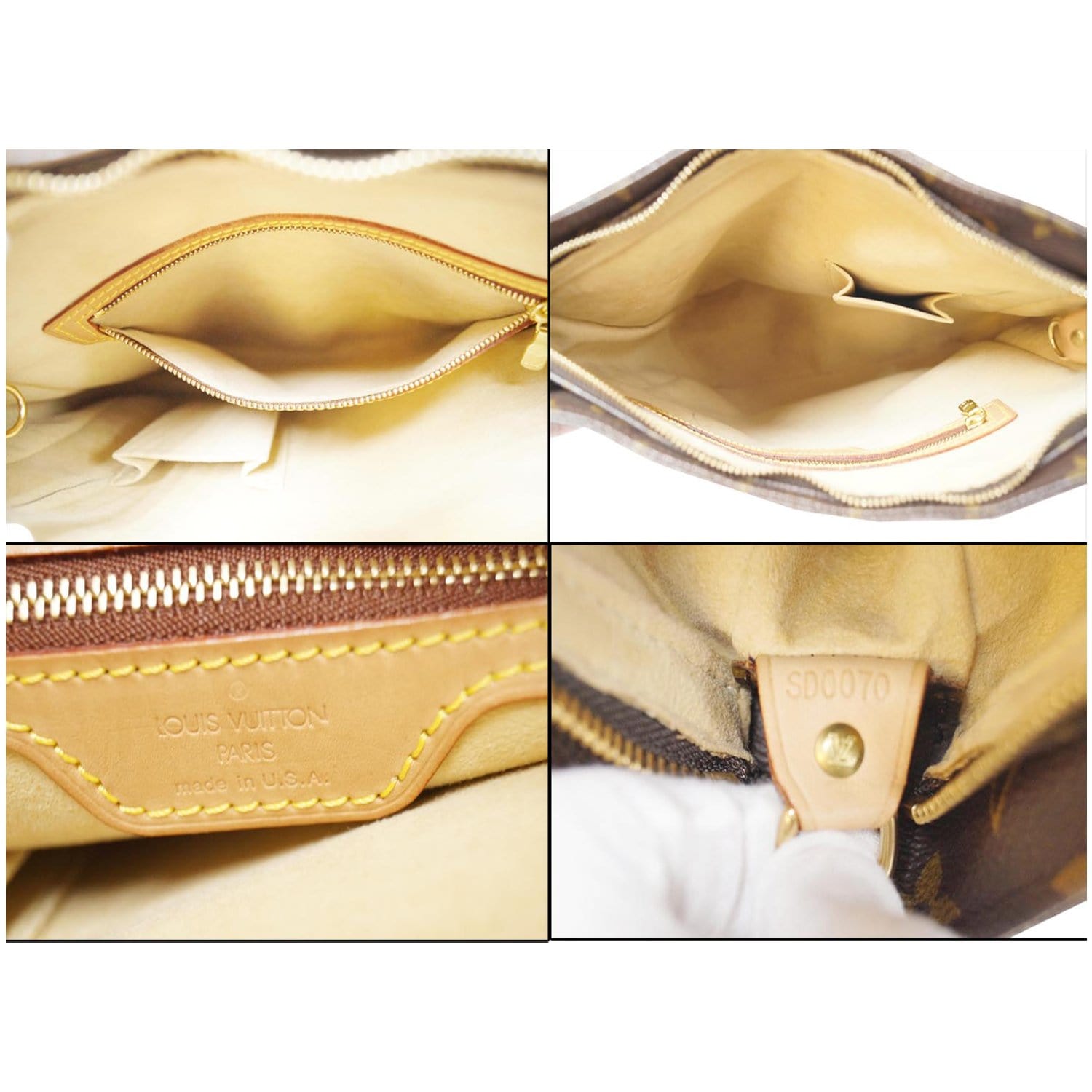 Vuitton - Shoulder - GM - Bag - Monogram - Cloud - ep_vintage luxury Store  - Louis Vuitton Looping handbag in brown monogram canvas and natural  leather - Saint - Louis - Brown - M51242 – dct
