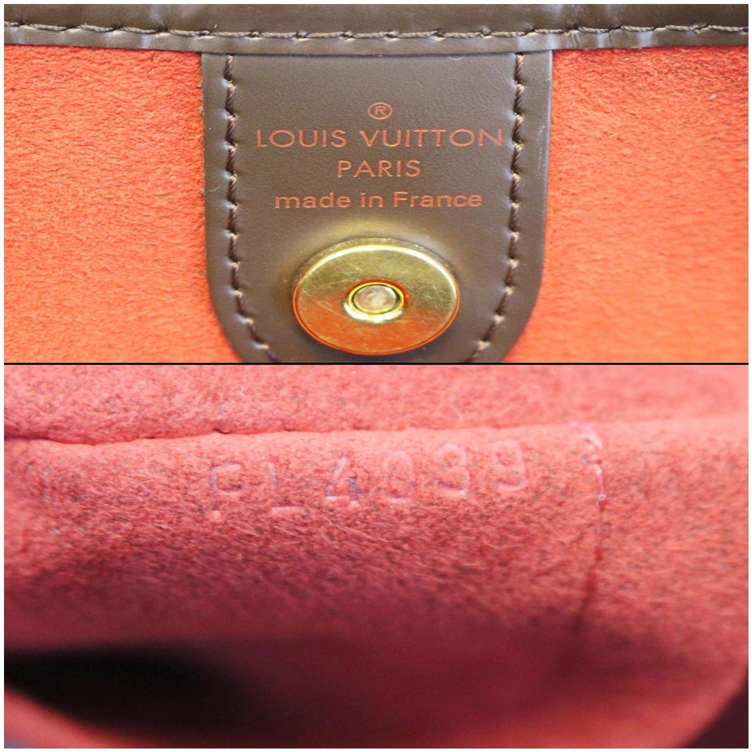 Galliera handbag Louis Vuitton Brown in Synthetic - 31787090