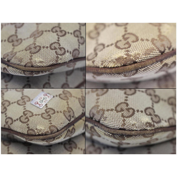GUCCI GG Canvas Horsebit Hobo Bag Beige-US