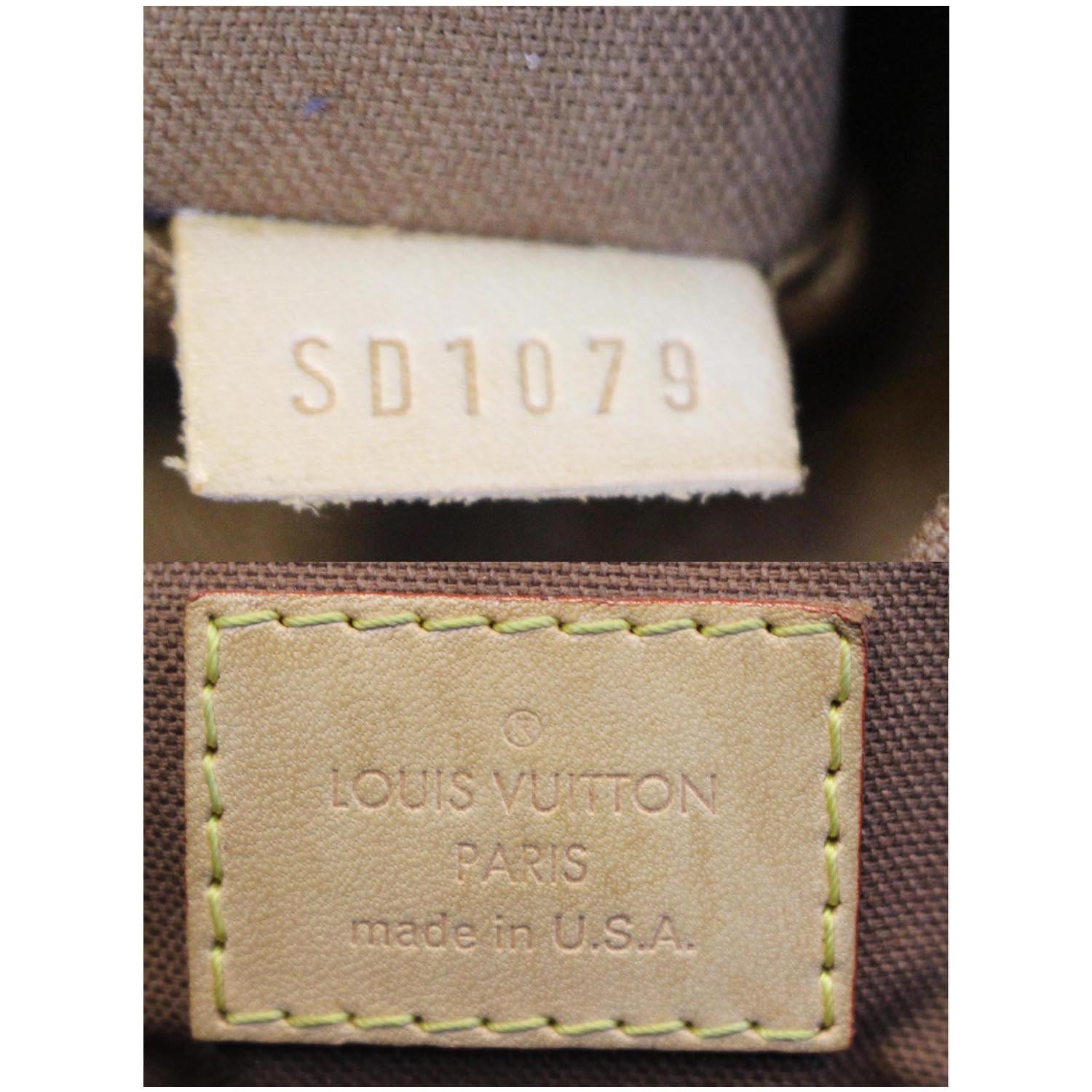 Tivoli leather handbag Louis Vuitton Camel in Leather - 37962056