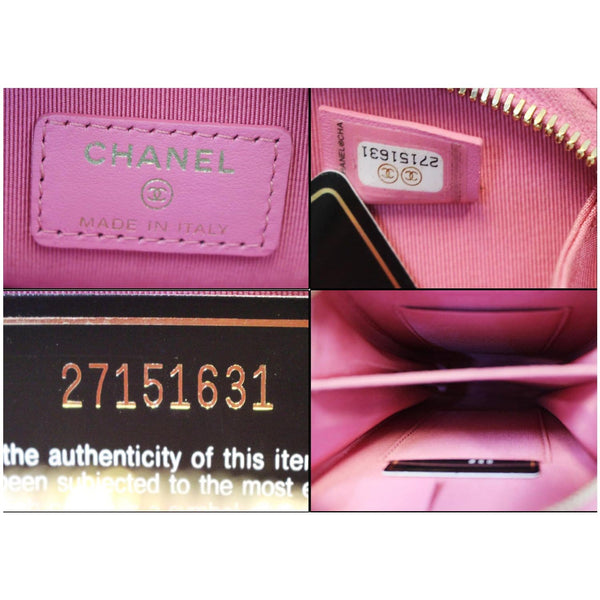 CHANEL Wallet On Chain WOC Caviar Leather Phone Holder Pink-US