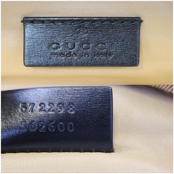 GUCCI Trapuntta Calfskin Leather Belt Bag Black 572298