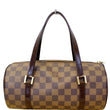 LOUIS VUITTON Papillon 30 Damier Ebene Shoulder Handbag Brown