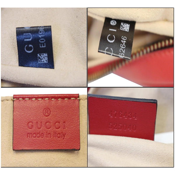 Gucci GG Marmont Matelasse Leather Belt Bag - gucci logo