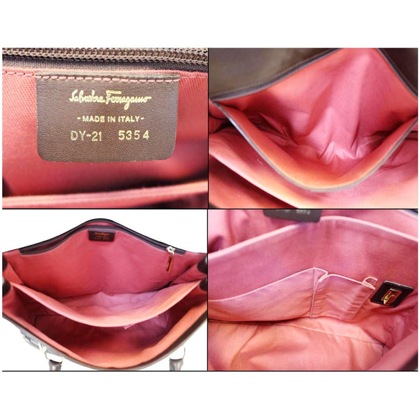 Salvatore Ferragamo Virna Satchel Handbag - logo 