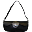 Louis Vuitton Montaigne Epi Leather Clutch Bag Black