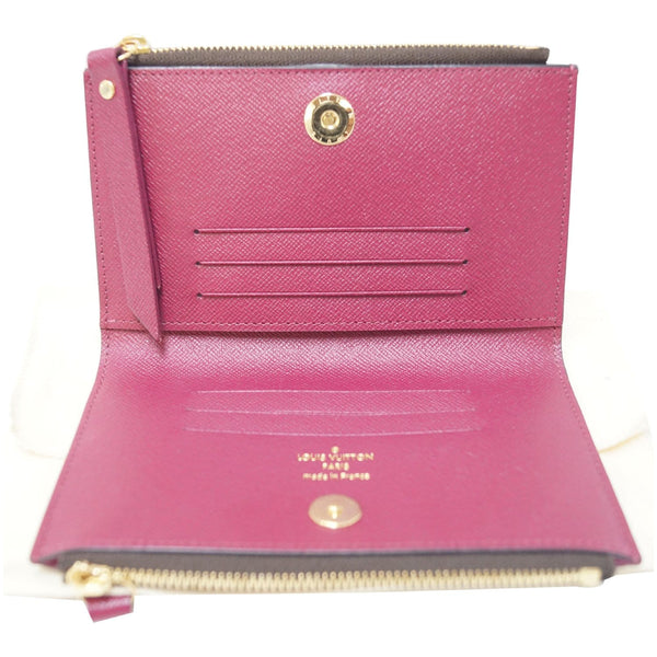 LOUIS VUITTON Adele Monogram Canvas Compact Wallet Brown-US