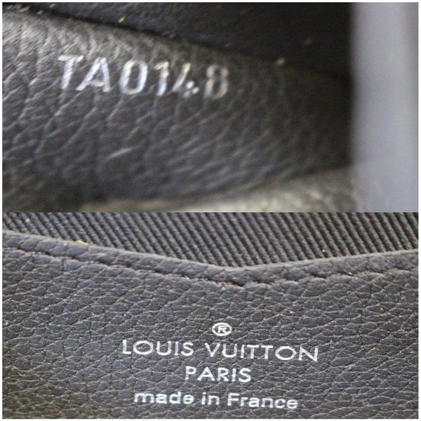 Louis Vuitton Lockme II Calfskin Leather Pouch logo