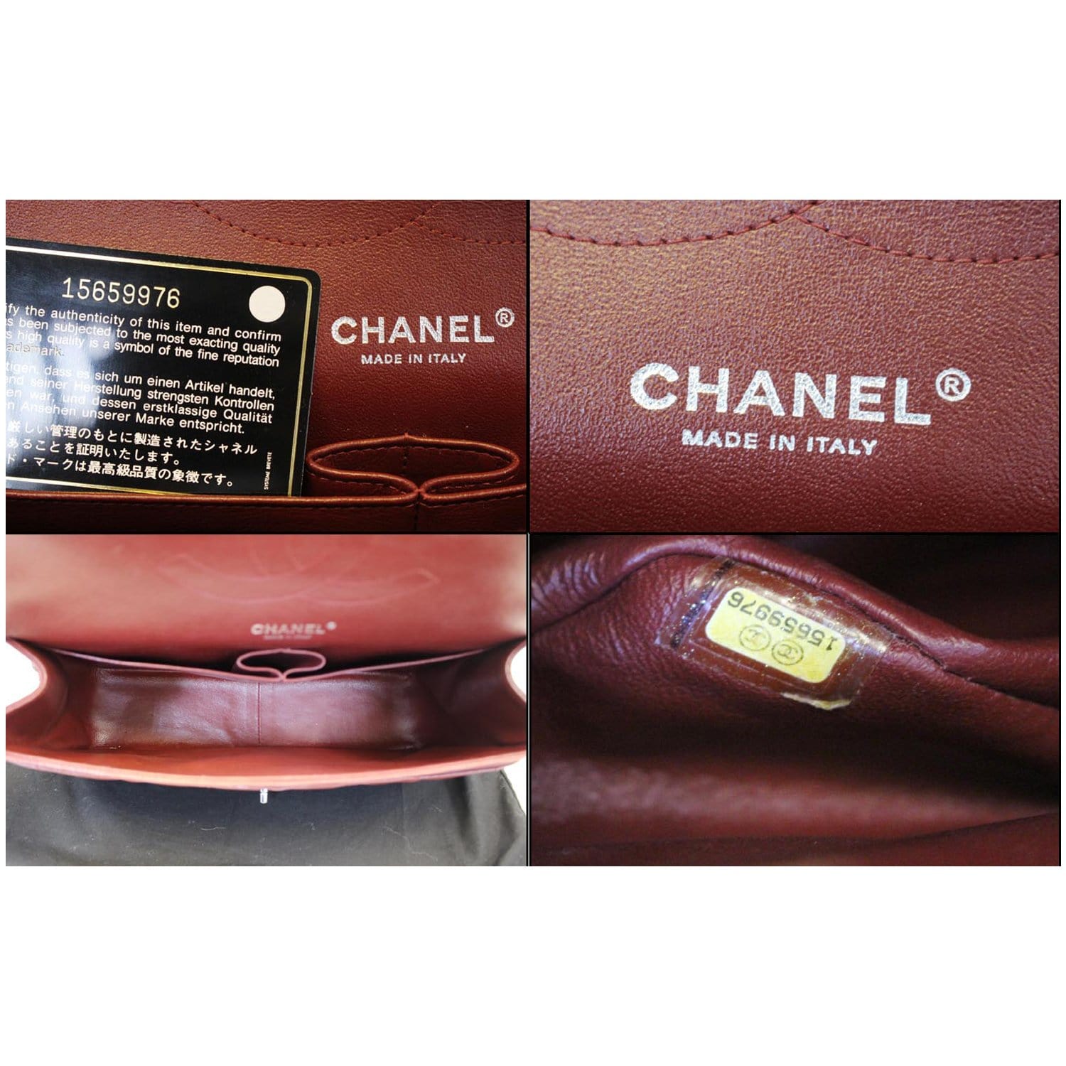 Chanel Classic Jumbo Lizard Double Flap Bag