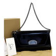 Christian Louboutin Vero Dodat Patent Leather Clutch Bag Black-US