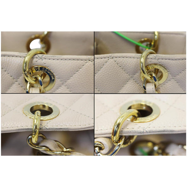 Chanel Tote Bag PST Caviar Leather Petit Shopping with buckle 