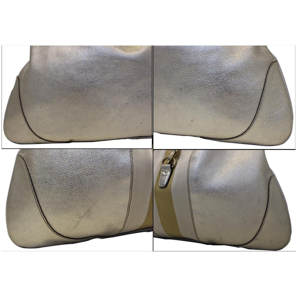GUCCI Web Jackie O Bouvier Medium Leather Hobo Bag-US