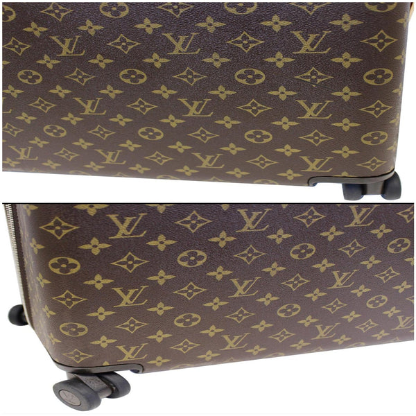 Louis Vuitton Horizon 55 - Lv Monogram Rolling Suitcase brown