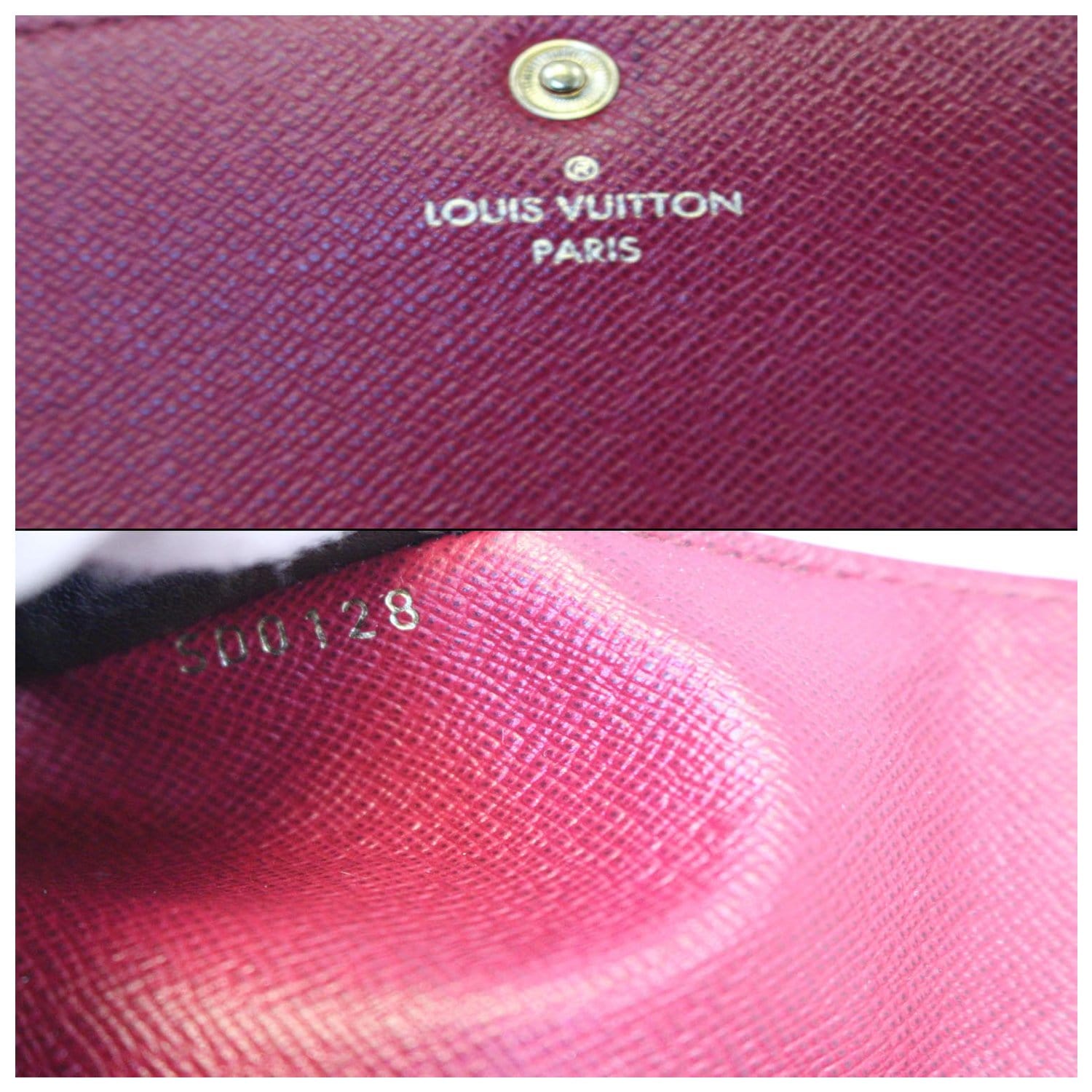 Louis Vuitton Emilie Wallet Fuchsia Monogram