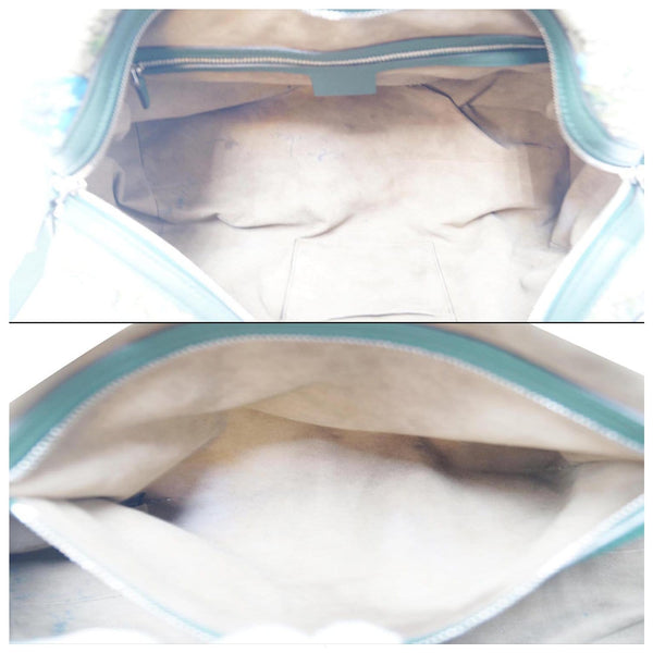 GUCCI Linea A Butterfly Embroidered Boston Shoulder Bag-US