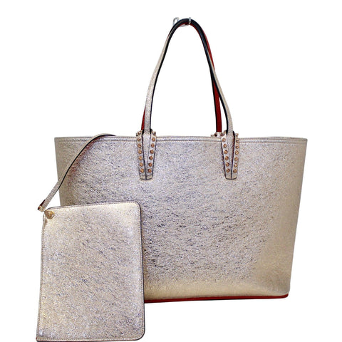 Christian Louboutin Cabata Tote Bag Rose Gold