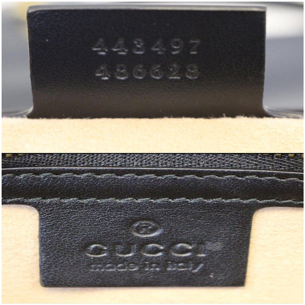 Gucci GG Marmont Matelasse Leather Crossbody Bag - logo