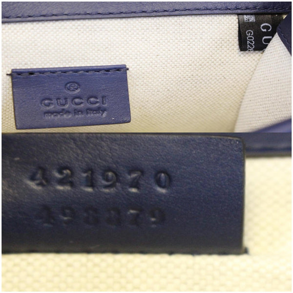 Gucci Dionysus Mini Crystal Embroidered Snake Bag - bag serial code