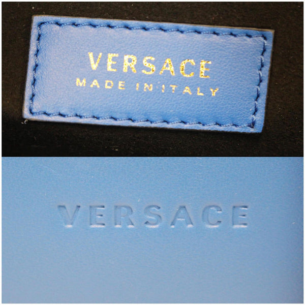 Versace Tribute X Leather Shoulder Bag - logo