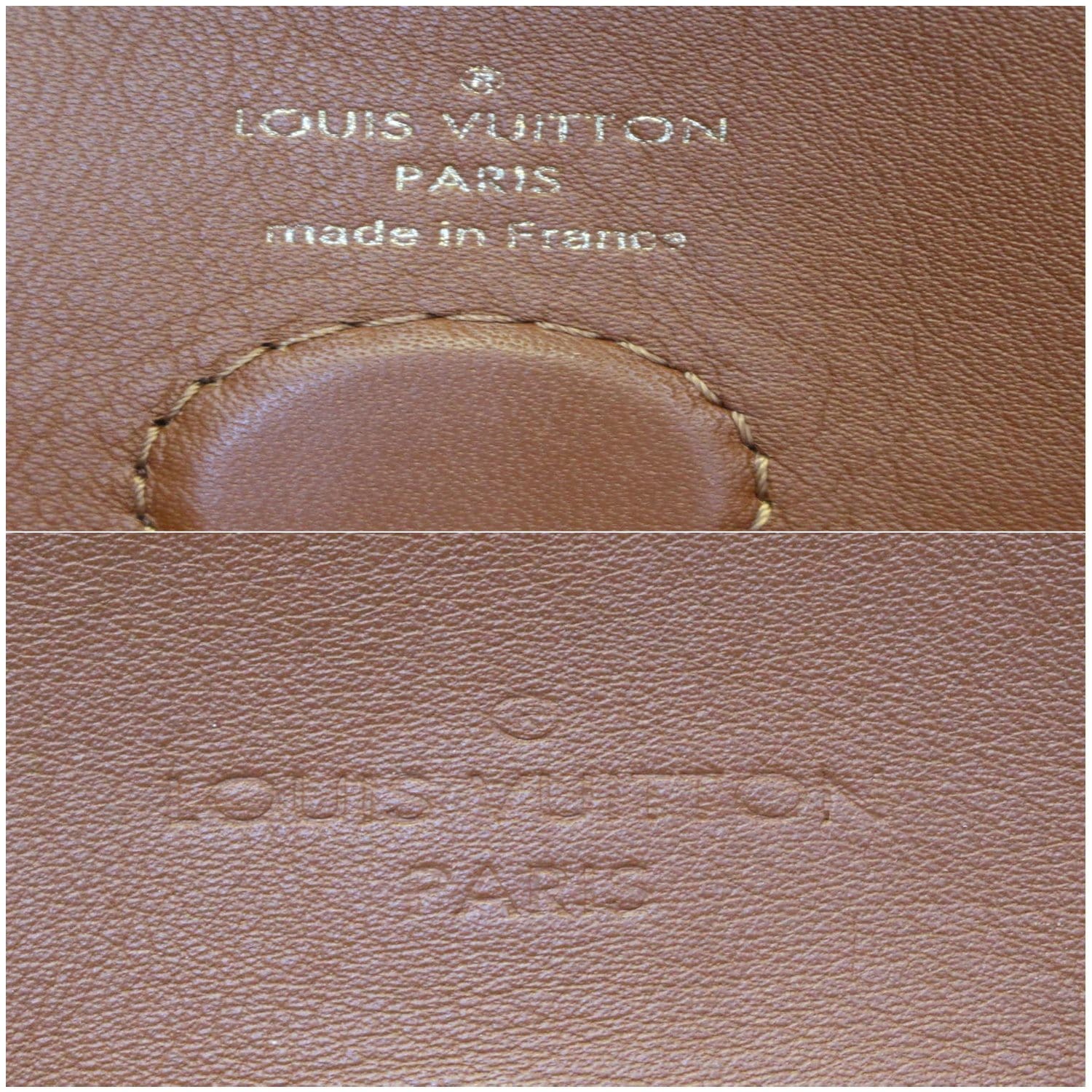 Louis Vuitton Tuileries Besace In Caramel