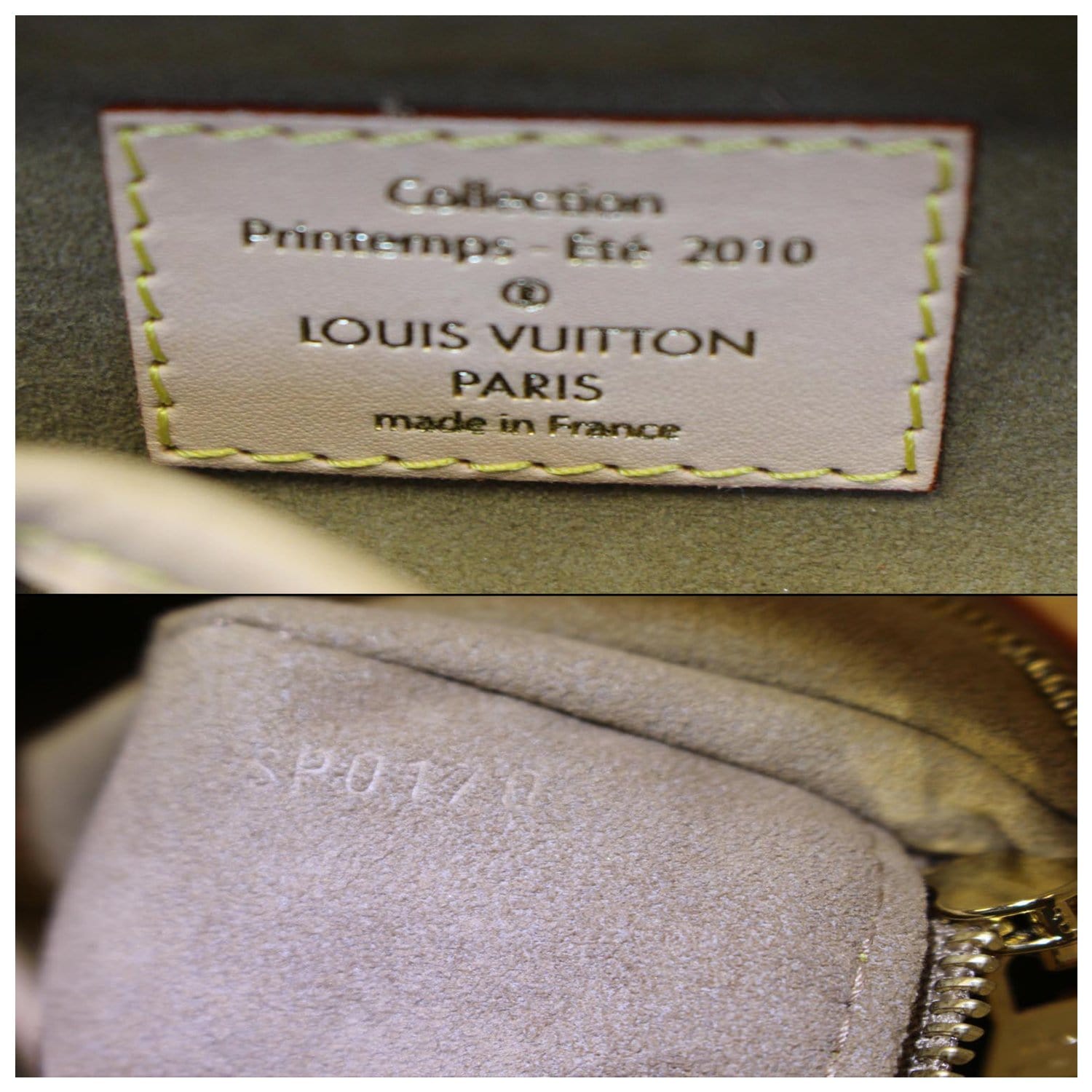 Louis Vuitton printemps 2010 tote bag