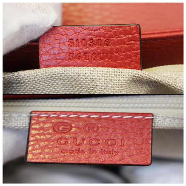 Gucci Shoulder Bag Interlocking GG Calfskin Leather - gucci logo