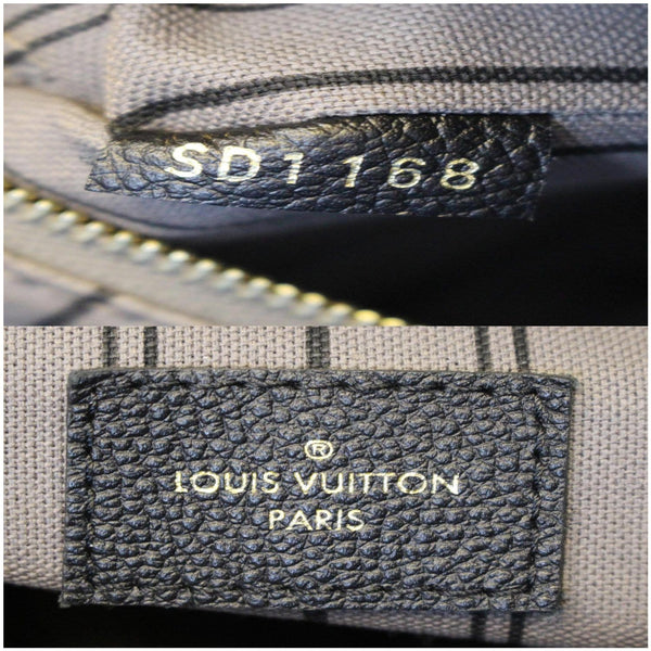 LOUIS VUITTON Artsy MM Empreinte Leather Shoulder Bag Black-US