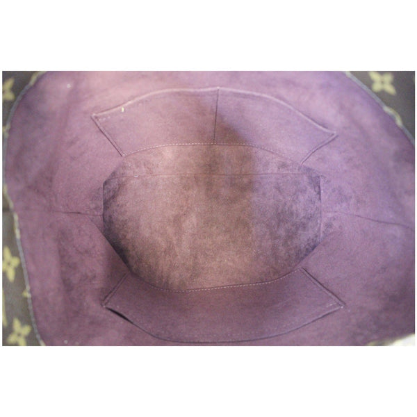 LOUIS VUITTON Melie Monogram Canvas Hobo Shoulder Bag Brown