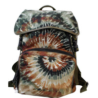 VALENTINO Garavani Tie-dye Flap Top Nylon Backpack Multicolor