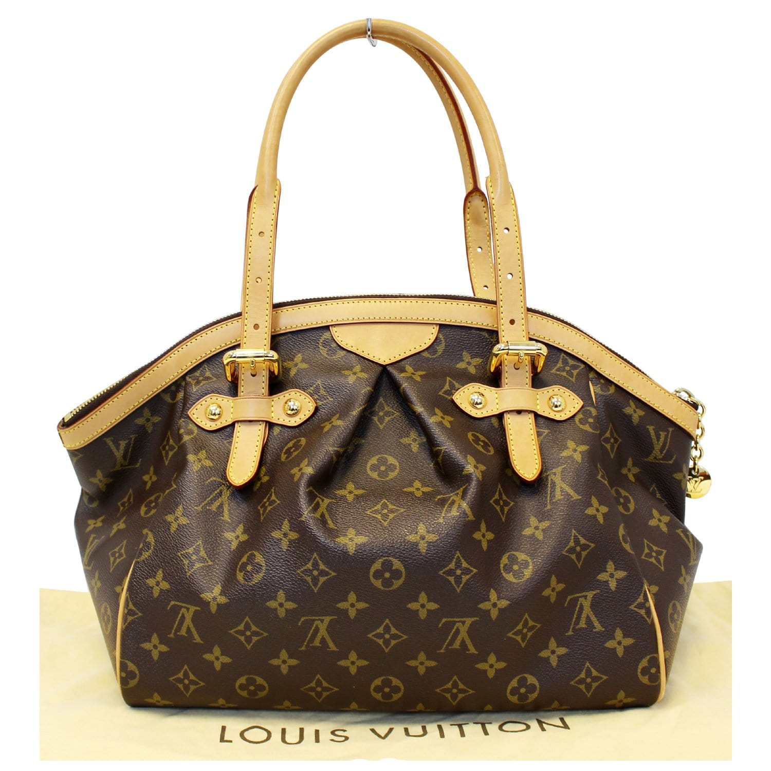 Louis Vuitton Tivoli GM Monogram Brown Tote Shoulder Bag