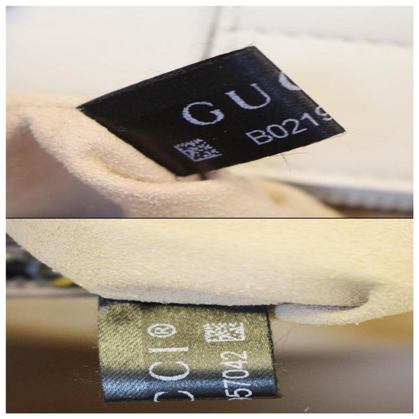Gucci Shoulder Bag Trompe L’oeil Print Marmont - gucci tag