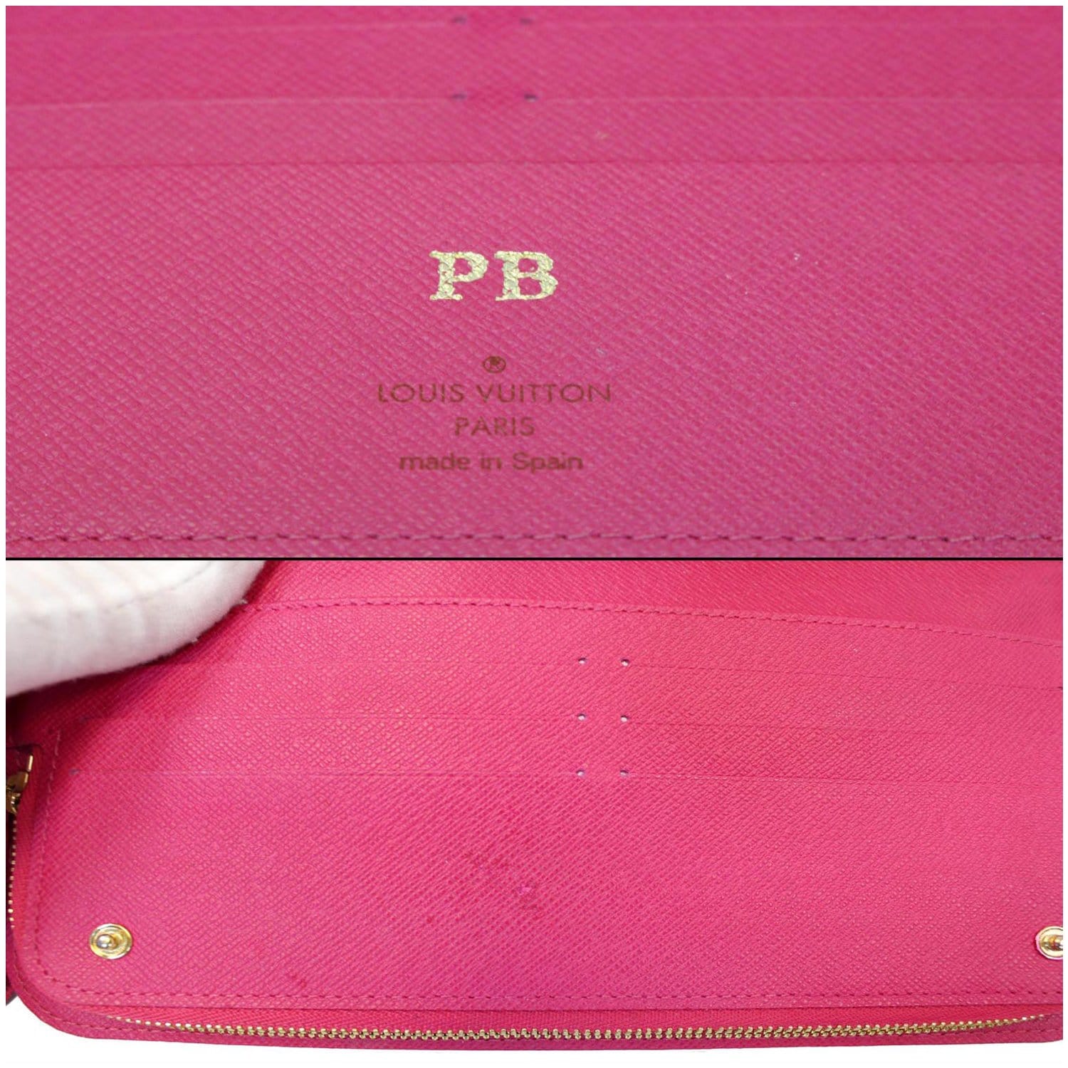 3ye5258]Auth Louis Vuitton Bifold Wallet Monogram Portefeuille