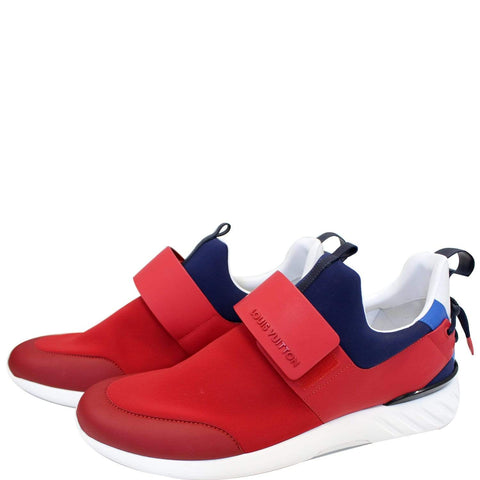 LOUIS VUITTON America's Cup Regatta Neoprene Sneakers Red - Last Call