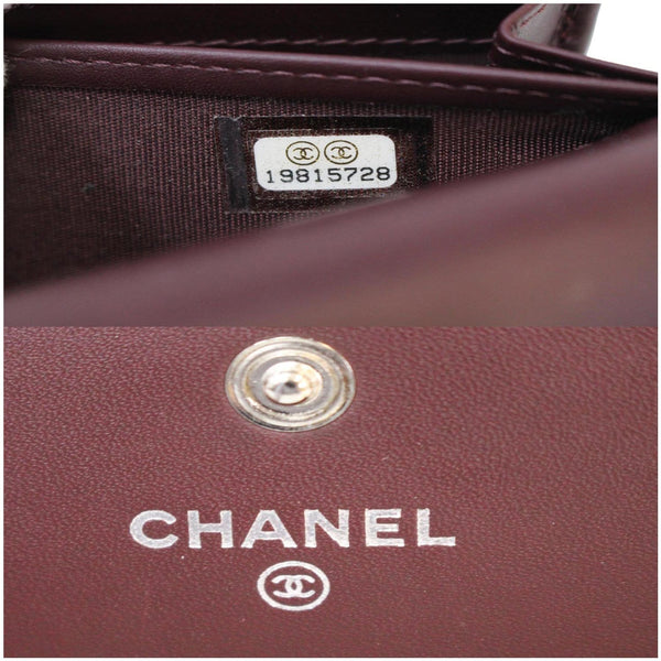 Chanel Timeless CC Large Gusset Flap Caviar Wallet made in Italy