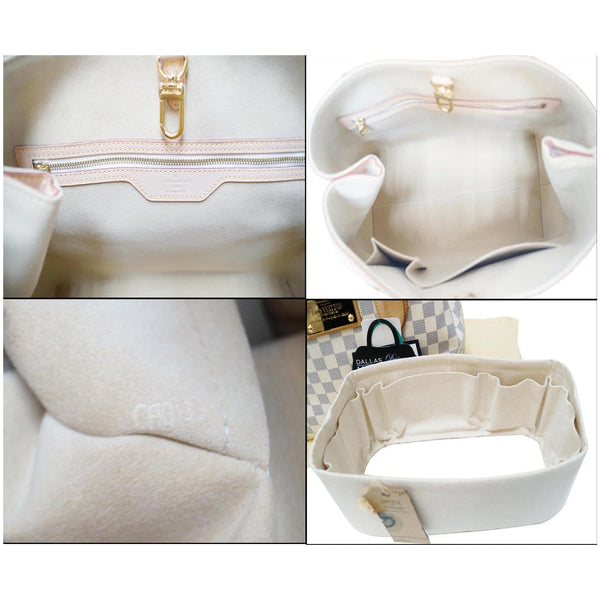 Louis Vuitton Hampstead MM Damier Azur Shoulder Bag-US