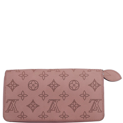 LOUIS VUITTON Mahina Leather Zippy Wallet Magnolia - 20% OFF